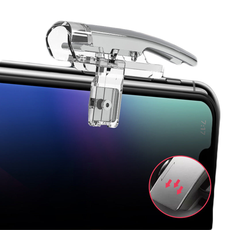 Nueva gama completa de accesorios para juegos móviles (tipo "artefacto" para juegos como PUBG/Free Fire): mando físico auxiliar modelo W18, compatible con tablets y smartphones; venta directa de fábrica.