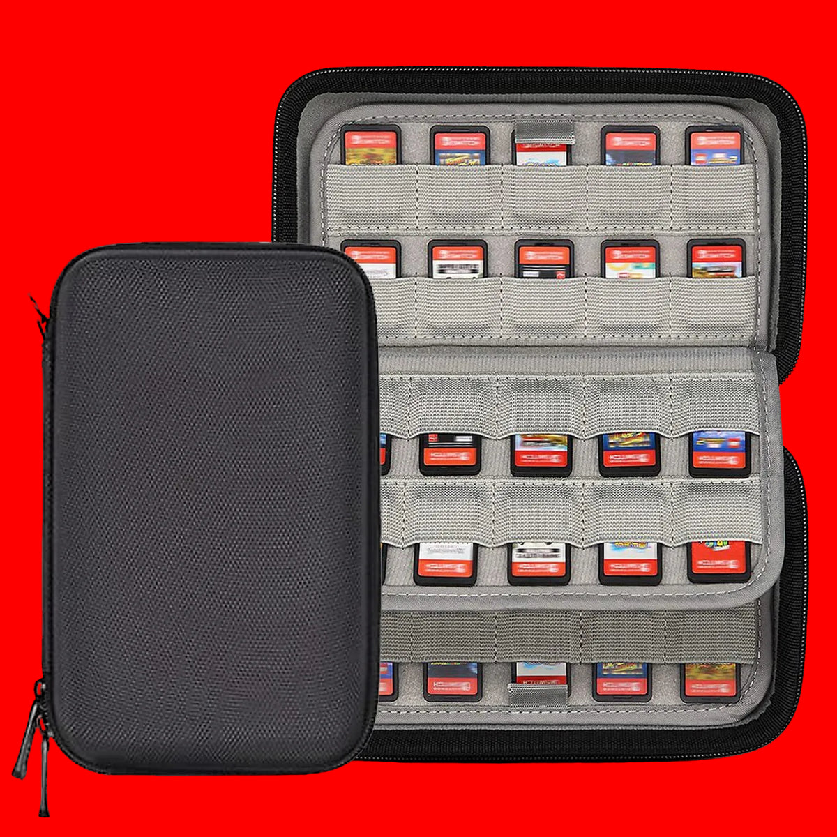 Adecuado para tarjetas de juego de Switch OLED, tarjetero para Switch 2, tarjetas SD y cajas de almacenamiento de tarjetas para teléfonos móviles.