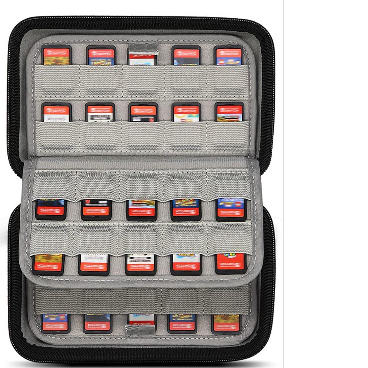 Adecuado para tarjetas de juego de Switch OLED, tarjetero para Switch 2, tarjetas SD y cajas de almacenamiento de tarjetas para teléfonos móviles.