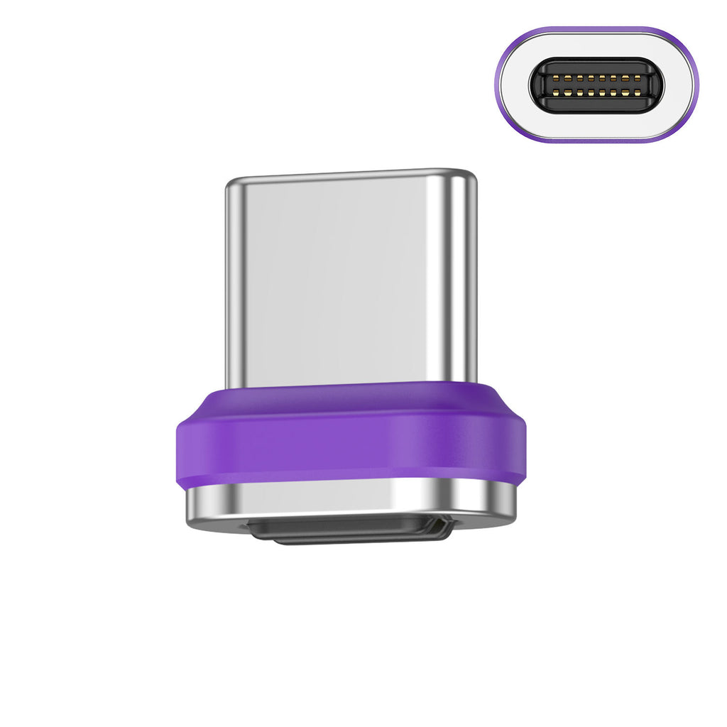 Nuevo cable de datos magnético USLION de 240 W (USB-C a USB-C) para portátiles y teléfonos móviles, compatible con carga rápida PD de 5 A.