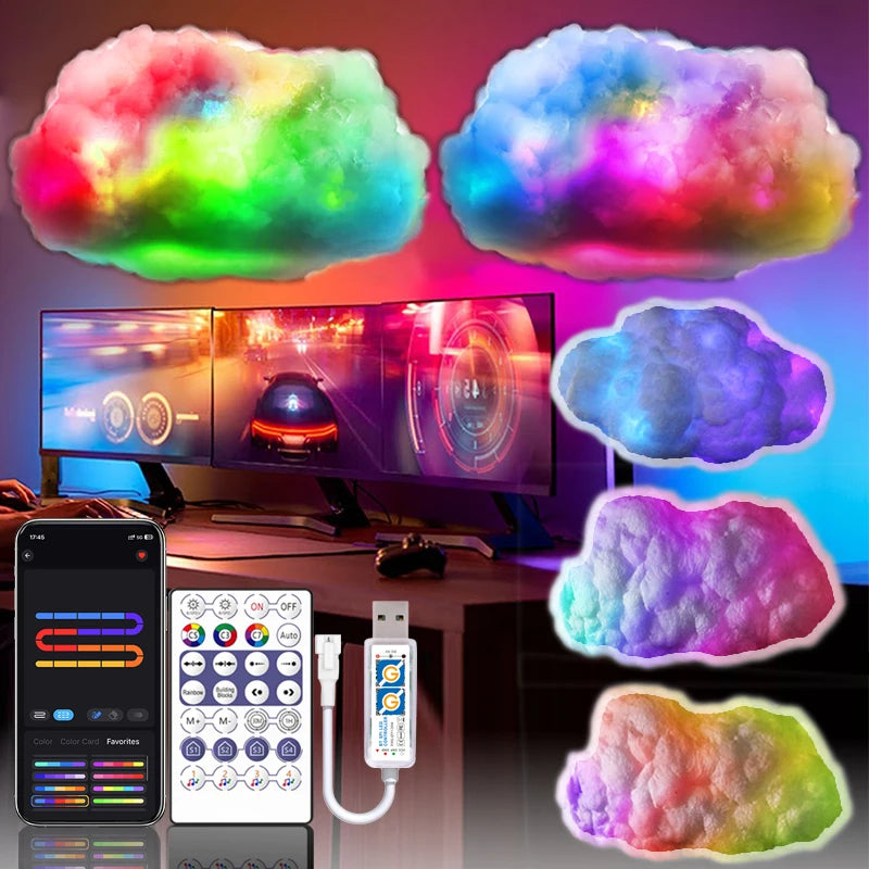 Lámpara LED de nube