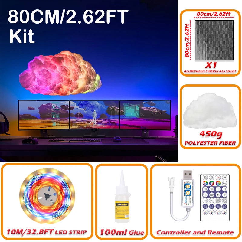 Lámpara LED de nube