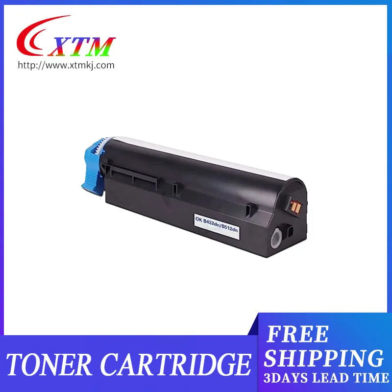 Unidad de tambor y tóner compatible (7K) 45807105 45807106 45807107 4580720 para impresoras láser OKI Data B412, B432, MB472 y MB492