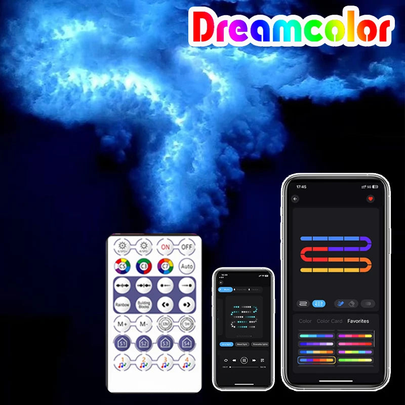 Lámpara LED de nube